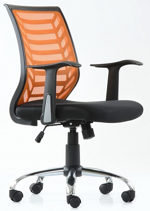 Кресло К-138 "СЕТКА" оранжевая от магазина Аленсио